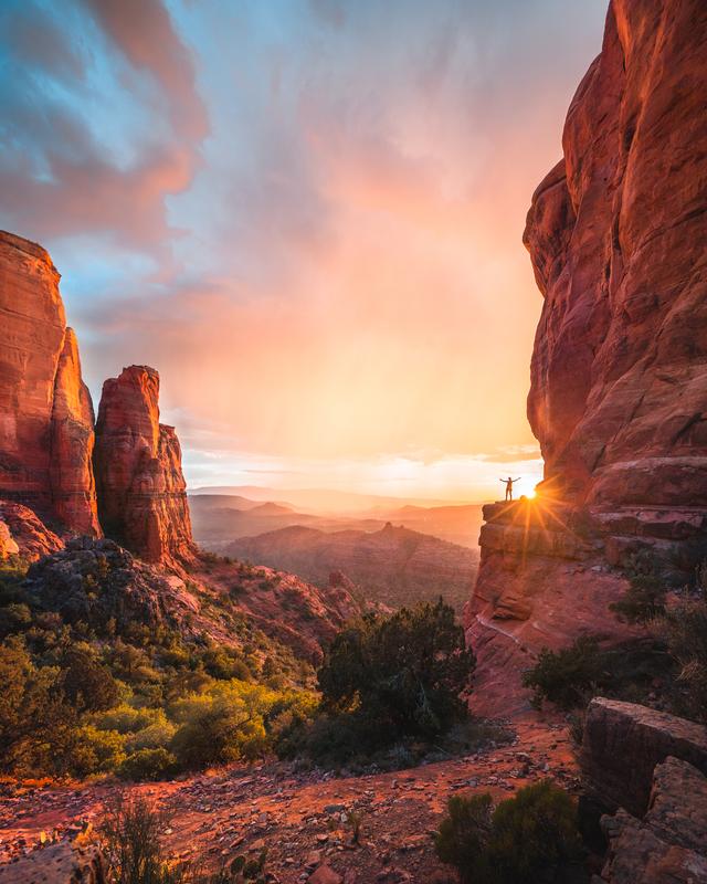 Sedona Cathedral Rock Sunset