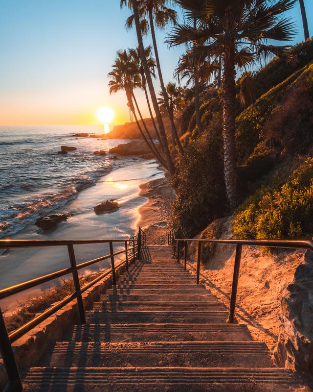 Stairs to the Ocean